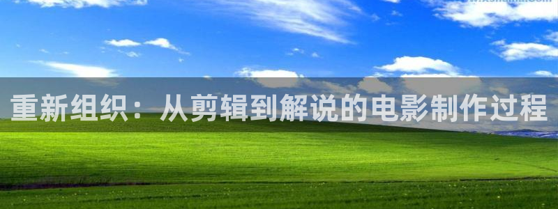 青草久久视频在线观看：重新组织：从剪辑到解说的电影制作过程