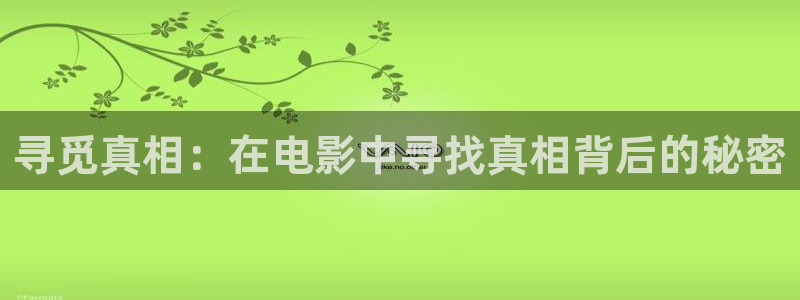 久久视频地址：寻觅真相：在电影中寻找真相背后的秘密