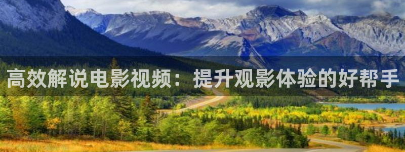 久久久桃花影院：高效解说电影视频：提升观影体验的好帮手