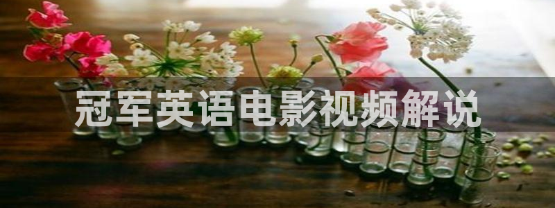 久久久久久小视频：冠军英语电影视频解说